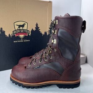 Irish Setter Elk Tracker Hunt 12" Lace Up Boot Brown Black A0882 Men's 14 E2/W2